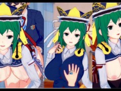 【エロゲーコイカツ！】東方 比那名居天子3DCGアニメ動画(東方Project)[Hentai Game Koikatsu! Touhou Tenshi Hinanawi(Anime 3DCG Vid