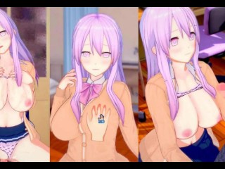[hentai Game Koikatsu! ] Faça Sexo com Touhou Peitões Hata no Kokoro. Vídeo 3DCG Anime Erótico.