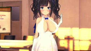 Danmachi: Hestia Works Huge Tits and Does Doggy 3D Hentai
