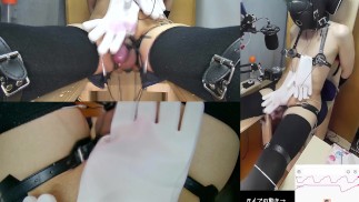 Day 12 of the ejaculation ban. Self restraint with full body torture.