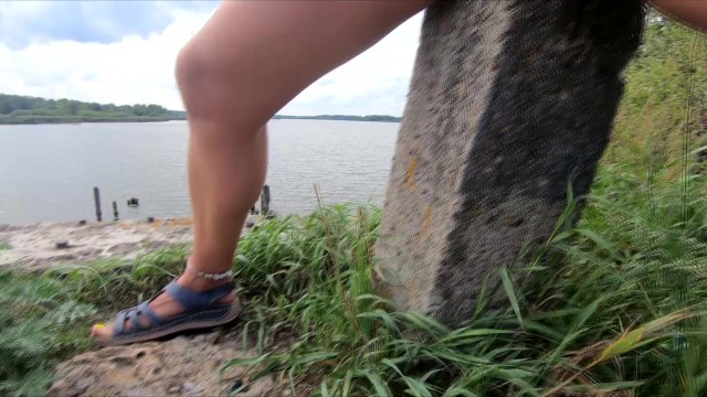 Naked Girl on the Bridge