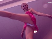 Preview 1 of Elena Proklova shows how sexy can one be alone in the pool