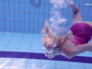 Preview 4 of Elena Proklova shows how sexy can one be alone in the pool