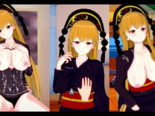 [hentai Spel Koikatsu! ]heb Seks Met Touhou Grote Tieten Junko. 3DCG Erotische Anime-video.