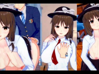 [gioco Hentai Koikatsu! ]fai Sesso Con Touhou Grandi Tette Renko Usami.Video Di Anime Erotiche 3DCG.