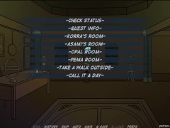 Book 5 Untold 34 Asami strips, Korra Public Fuck