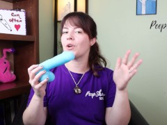 Toy Review - Touch And Glow 8" Glow in the Dark Dildo, Dual-Layer Silicone