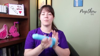 Toy Review - Touch And Glow 8" Glow in the Dark Dildo, Dual-Layer Silicone