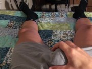 Preview 2 of Thick Veiny Dick Oozing Streams of Precum