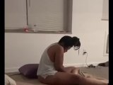 Milf Girlfriend on tik tok watching Netflix 