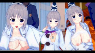 [Hentai Game Koikatsu! ] Faça sexo com Touhou Peitões Mononobe no Futo.Vídeo 3DCG Anime Erótico.