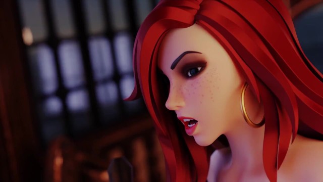 3D Anime - having Sex with miss Fortune on her Ship