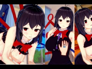 [hentai Spel Koikatsu! ]heb Seks Met Touhou Grote Tieten Nue Houjuu.3DCG Erotische Anime-video.