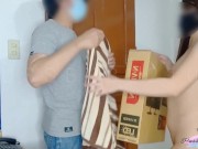 Preview 1 of Viral Pinay Fucked By Delivery Boy As Payment For Her Item - Pinay niyaya mag sex ang delivery boy