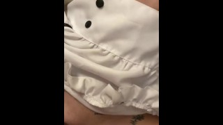 Teen gets fucked in maid outfit 