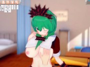 Preview 1 of [Hentai Game Koikatsu! ]Have sex with Touhou Big tits Hina Kagiyama.3DCG Erotic Anime Video.