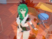 Preview 3 of [Hentai Game Koikatsu! ]Have sex with Touhou Big tits Hina Kagiyama.3DCG Erotic Anime Video.