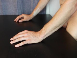 So Desperate and Horny I Fucked myKitchen Table