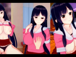 [hentai Game Koikatsu! ]have Sex with Touhou Big Tits Okina Matara.3DCG Erotic Anime Video.