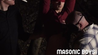 MASONICBOYS – Cole gets milked and fingered by older daddy priest – Free HD MILF Porn