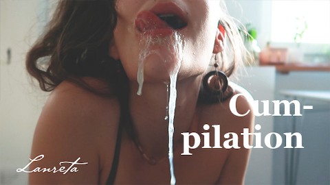 Vriendin cumshot en cum play compilatie, enorme ladingen sperma - Lanreta