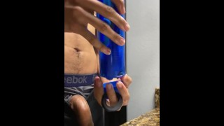 Синяя помпа для пениса 