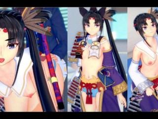 [hentai Spel Koikatsu! ]heb Seks Met Fate Grote Tieten Ushiwakamaru.3DCG Erotische Anime-video.