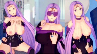 [Hentai-Spiel Koikatsu! ]Haben Sie Sex mit Fate Big Titten Medusa.3DCG Erotisches Anime-Video.