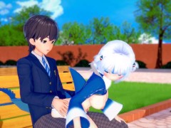【エロゲーコイカツ！】VTuber がうるぐら3DCGアニメ動画(バーチャルYoutuber)[Hentai Game Koikatsu! Gawr Gura(Anime 3DCG Video)]