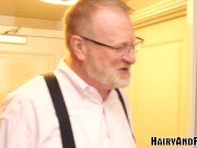Preview 2 of HAIRYANDRAW Silver Daddy Rusty Mcmann Raw Fucks John Pucker