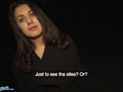 Preview 1 of Public Agent Lost Italian Francesca Palma Fucked in a Hostel