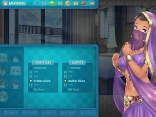 HuniePop 2 - Double Date - Part 7 Horny Babes InLingerie By_LoveSkySan