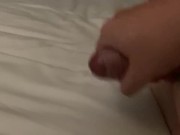 Preview 5 of Solo relief with a prostate massager. Large cumshot at end.