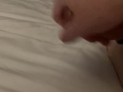 Preview 6 of Solo relief with a prostate massager. Large cumshot at end.