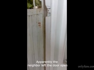 Hot neighbor wanting a young virgin's cock