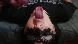 A long-haired guy fucked an emo girl at a house party!
