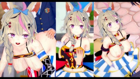 【エロゲーコイカツ！】VTuber 尾丸ポルカ3DCGアニメ動画(バーチャルYoutuber)[Hentai Game Koikatsu! Omaru Polka(Anime 3DCG Video)]