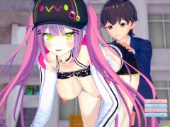 【エロゲーコイカツ！】VTuber 常闇トワ3DCG巨乳アニメ動画(バーチャルYoutuber)[Hentai Game Koikatsu! Tokoyami Towa(Anime 3DCGvideo