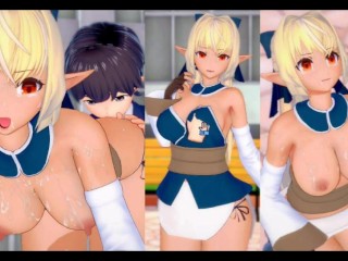 [gioco Hentai Koikatsu! ]fai Sesso Con Grandi Tette Vtuber Shiranui Flare.Video Di Anime Erotiche 3D