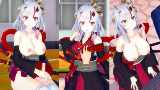Koikatsu Nakiri Anime Video Game Eroge Koikatsu Vtuber Hyakki Ayame 3Dcg Big Breasts Anime Video Virtual Youtuber Hentai