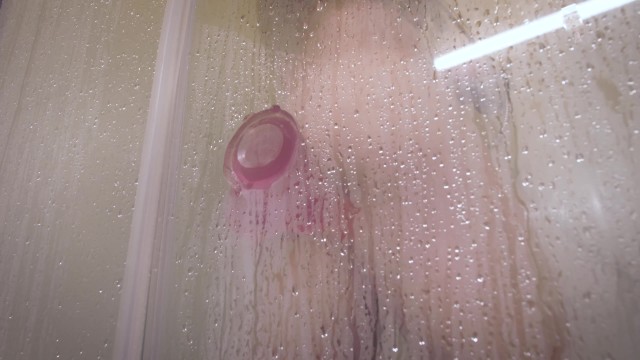 Slutty Caged Cute Trap and SISSYGASM in SHOWER after getting CREAMPIED Multiple Times! 4K