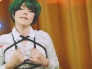 Preview 1 of BOKU NO HERO ACADEMY: Deku turned into a devil and wants to fuck as Hell - Cosplay Spooky Boogie HD