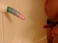 Bad Dragon Unicorn cock suck