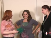 Preview 4 of 3 Busty Girls Play Strip Rock-Paper-Scissors