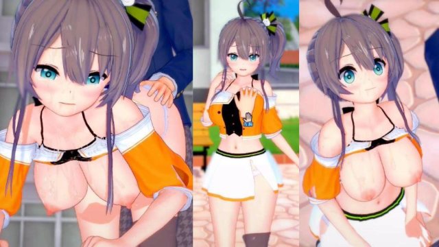 【エロゲーコイカツ！】VTuber 夏色まつり3DCG巨乳アニメ動画(バーチャルYoutuber)[Hentai Game Koikatsu! Natsuiro Matsuri(Anime 3DCG