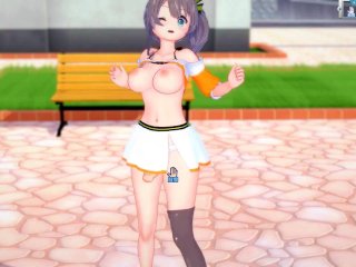 【エロゲーコイカツ！】VTuber 夏色まつり3DCG巨乳アニメ動画(バーチャルYoutuber)[Hentai Game Koikatsu! Natsuiro Matsuri(Anime 3DCG