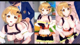 [Hentai Game Koikatsu! ] Sex s Re nula Velké kozy Vtuber Yozora Mel.3DCG Erotické anime video.
