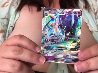 card, massive tits, pocket monster, monster