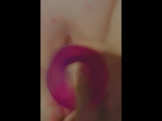 Getting Fucked by a Dildo 👅😈