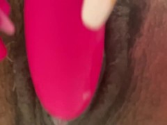Creamy squirter trying not to get caught 